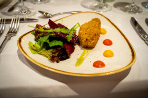 Skreifilet im Currymantel